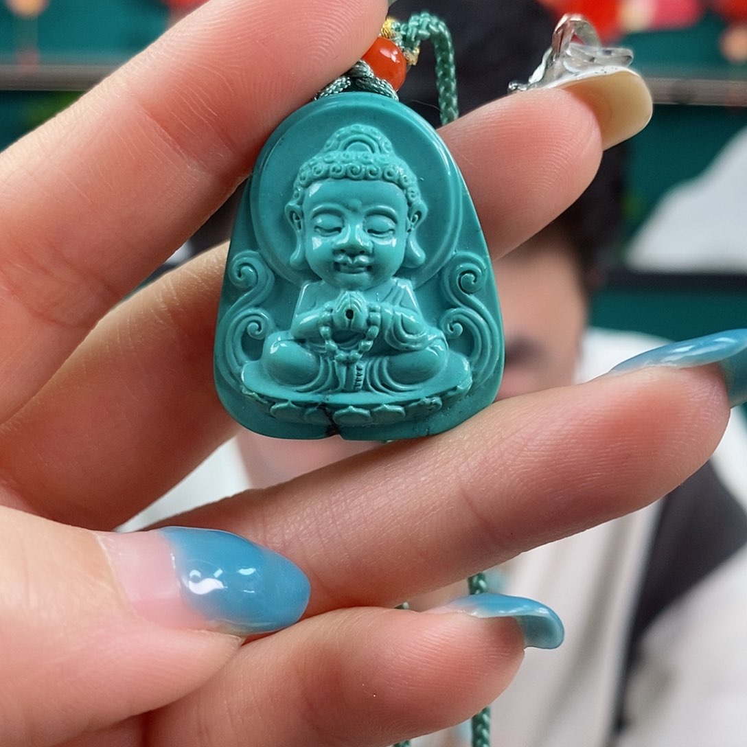 绿松石珠宝奇石未镶嵌