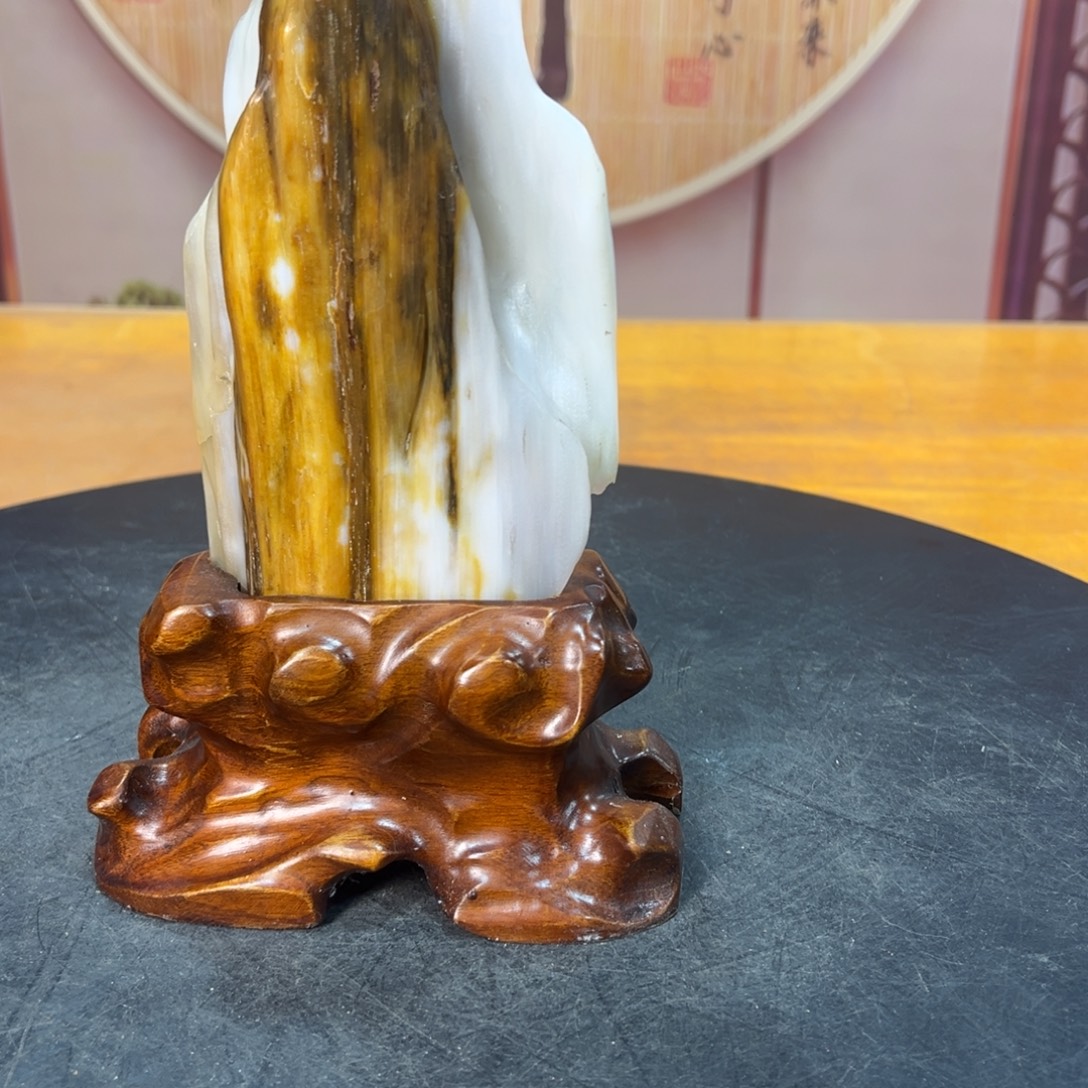 硅化玉（树化玉）未镶嵌摆件