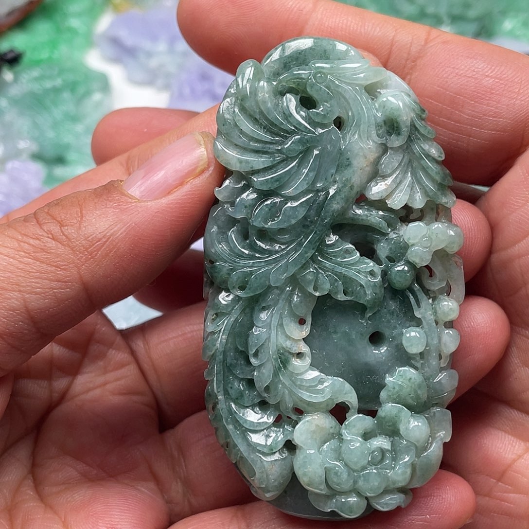 颈饰未镶嵌翡翠翡玉缘翡翠