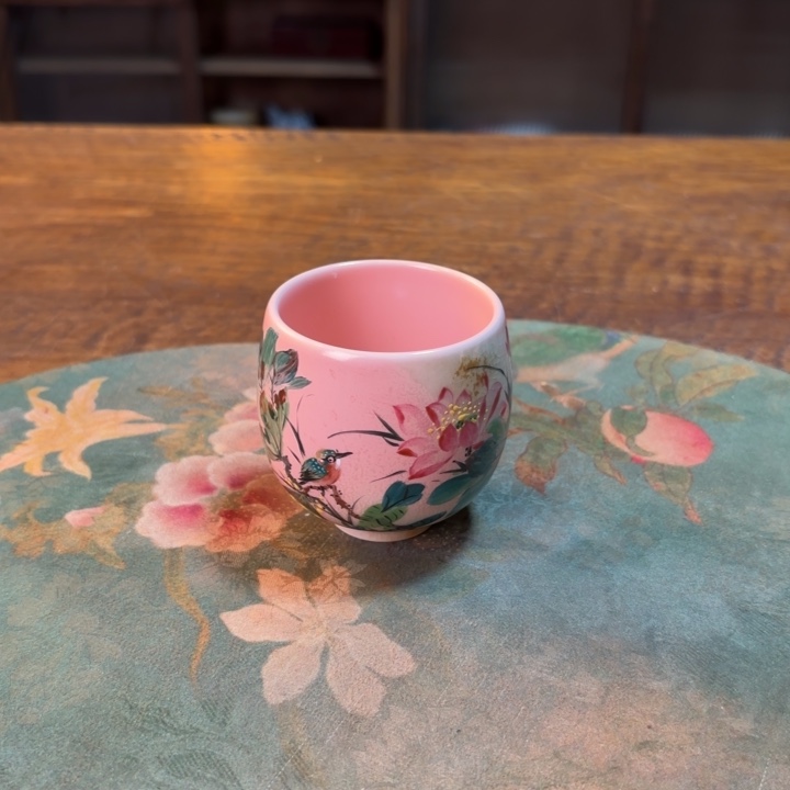 柴烧新纯手工手绘陶瓷