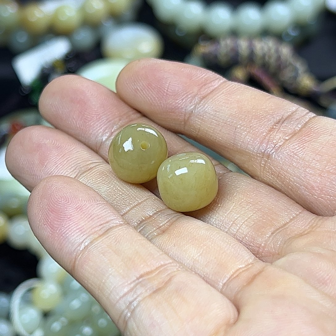 和田玉手链未镶嵌用****2