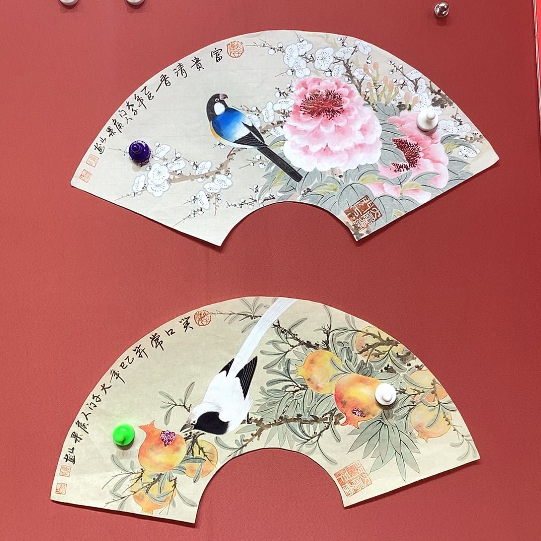 用***3国画大风堂嫡传-侯果山老师作品路 