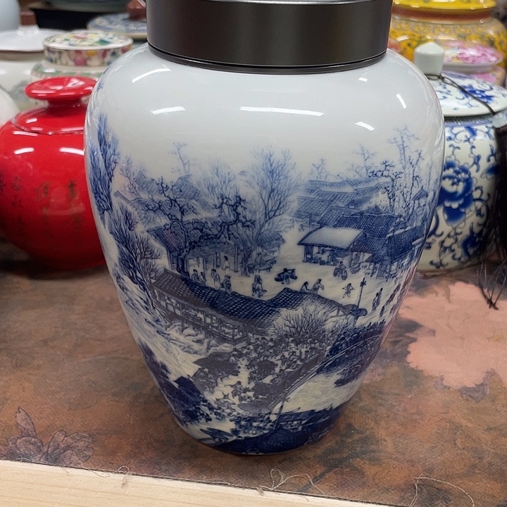 陶瓷罐茶叶罐密封罐储物罐