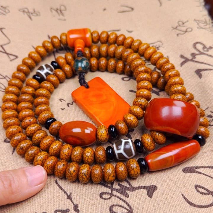 星月菩提吊坠不****1脖挂