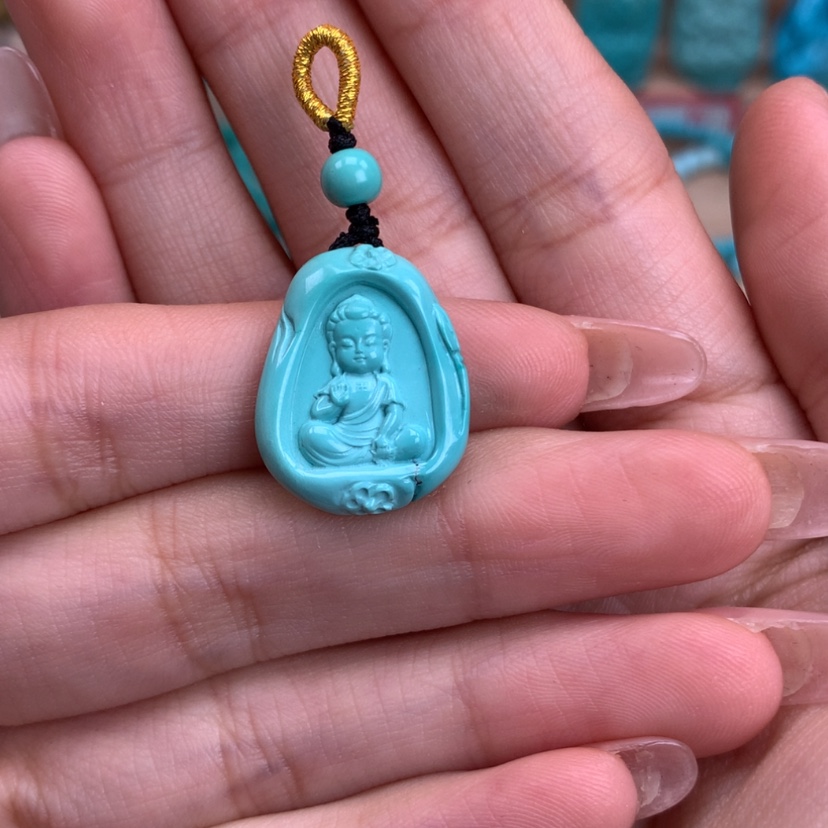 【闪购商品】绿松石雕刻未镶嵌