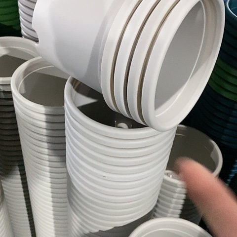 树脂四季2号微瑕灰白带托20套