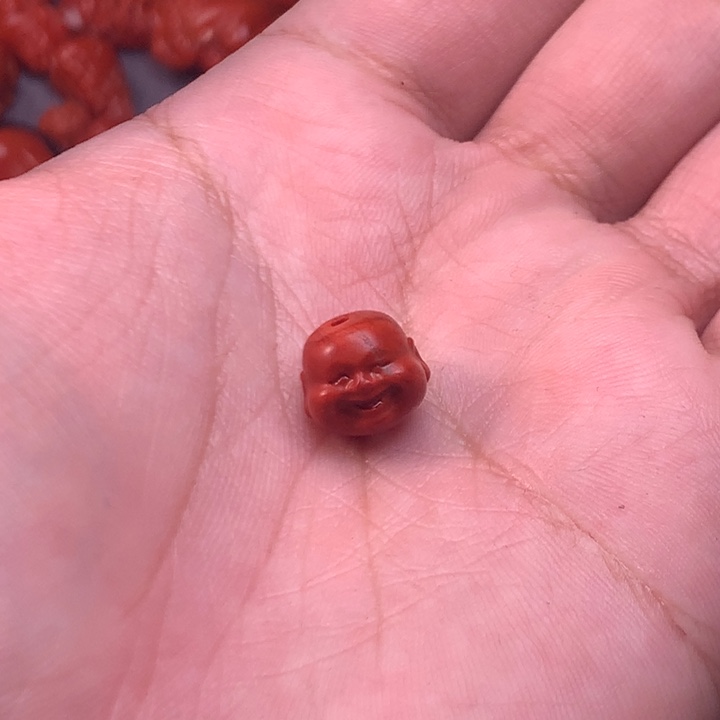 【闪购商品】未镶嵌配饰南红玛瑙卡11mm