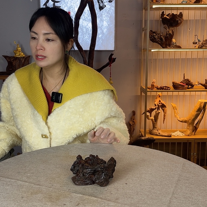 浅***龙纯天然原木手工制作 