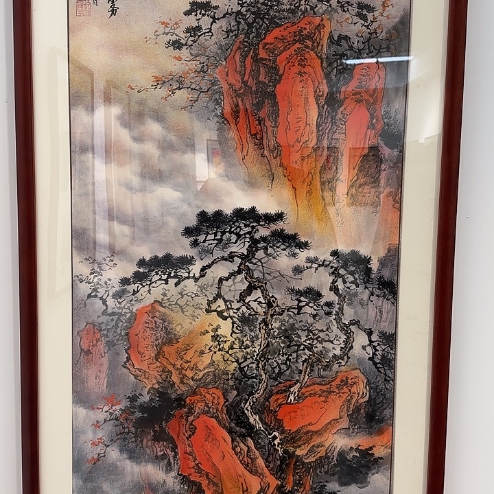 国画我是一只小小鸟地域鬼的人