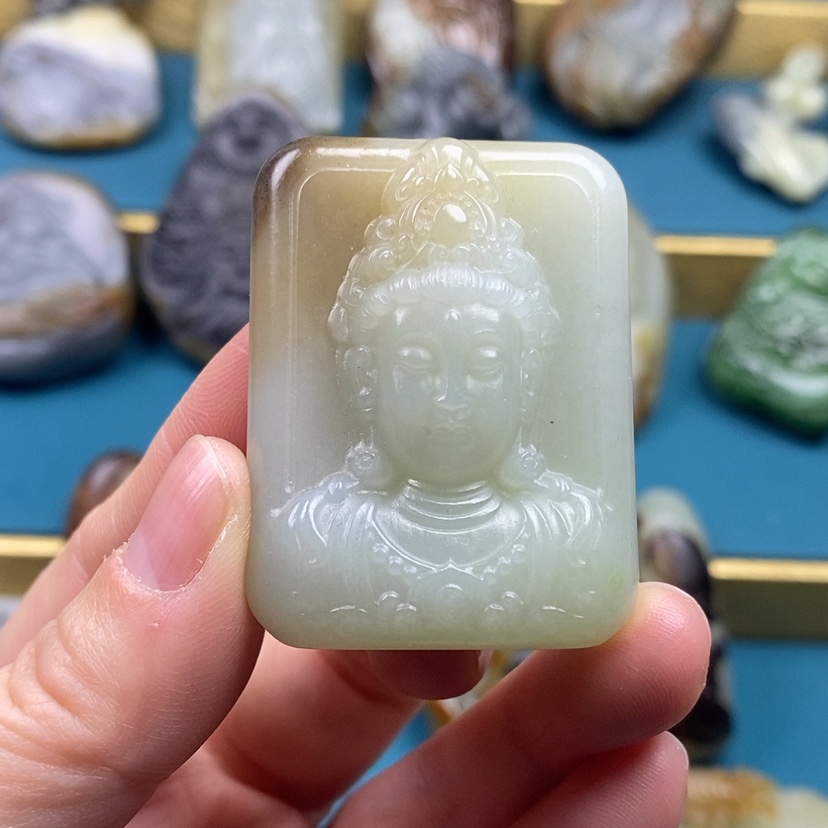 【闪购商品】未镶嵌和田玉挂件落**蝉