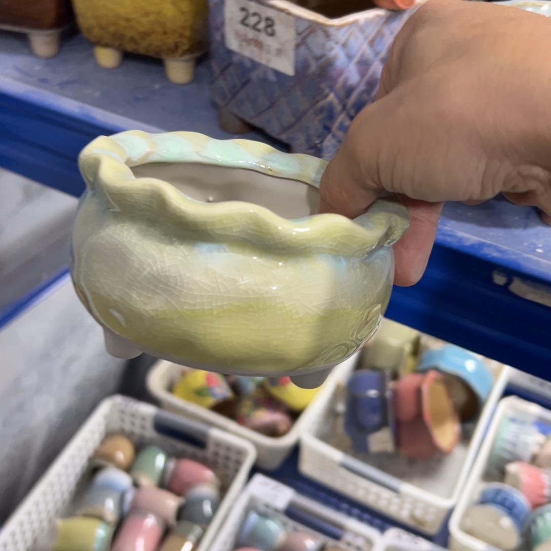 陶瓷陶瓷多肉花盆@@