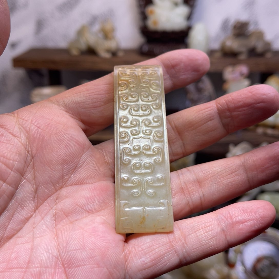 和田玉挂件未镶嵌周*哥