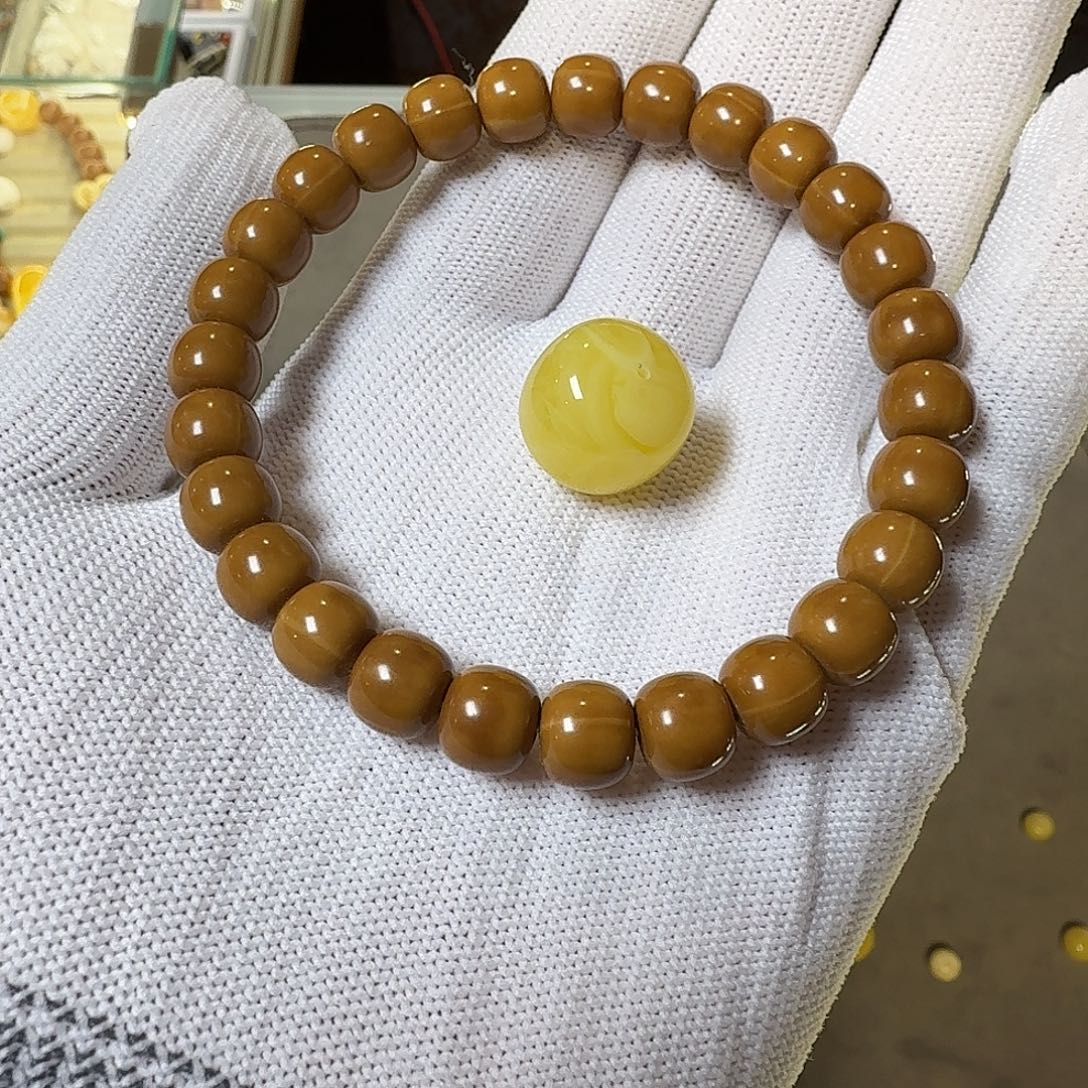 伟***边猴头核桃吊坠配饰 十八