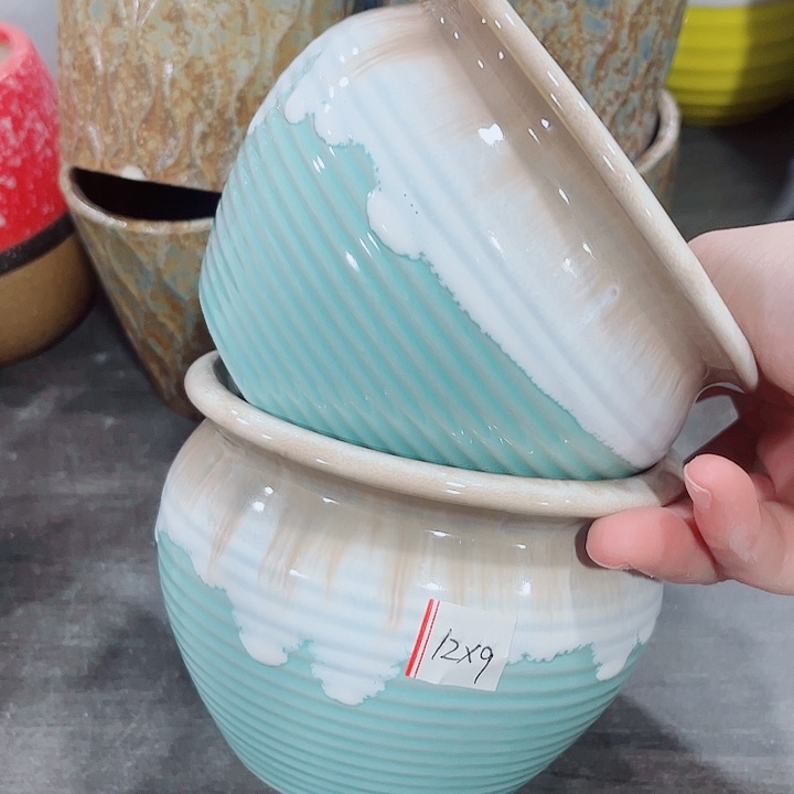 多肉陶瓷花盆满10元包邮