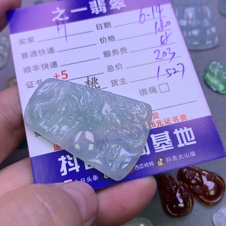 翡翠未镶嵌颈饰H***n