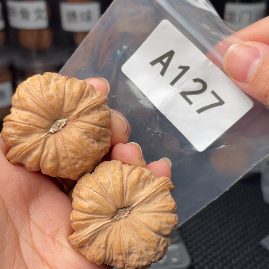 文玩核桃把件42南瓜