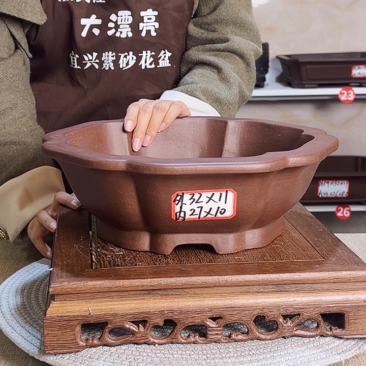 紫砂花盆等都是由一