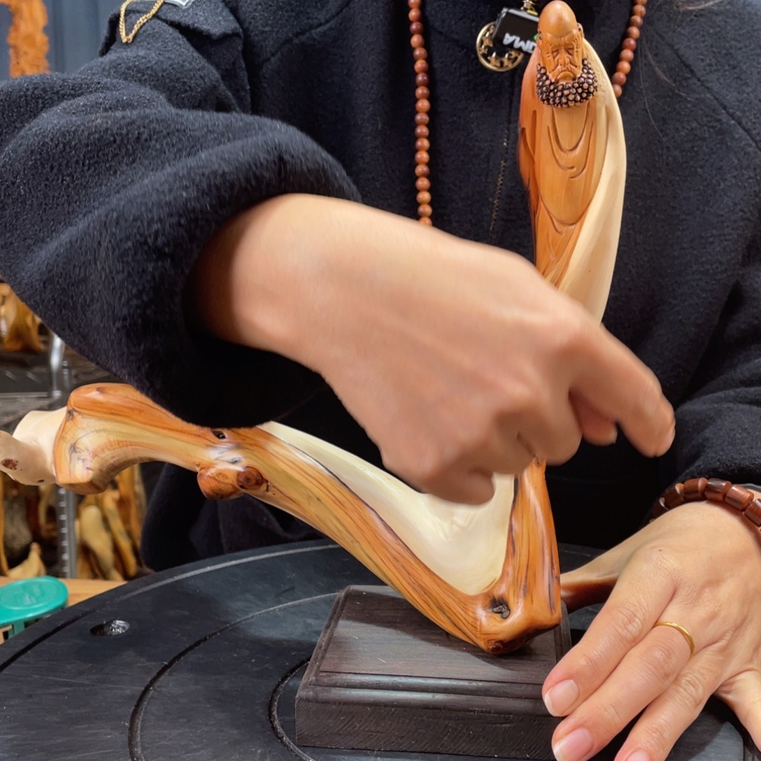 柏木（崖柏）随型摆件