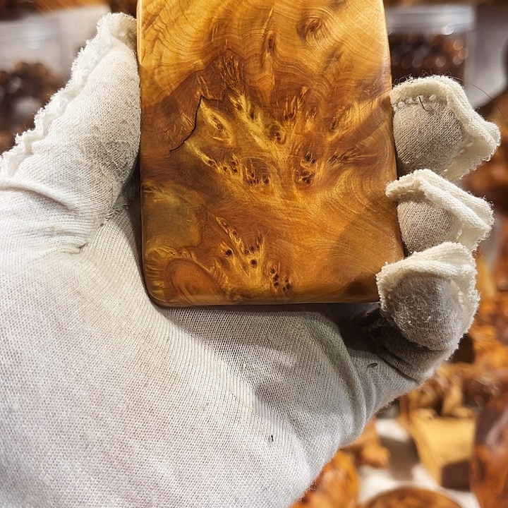 柏木太行崖柏凤尾纹理闪电无事牌