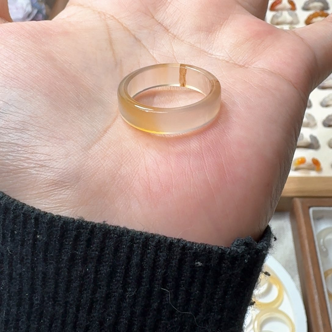 未镶嵌戒指玛瑙/玉髓524港20-21