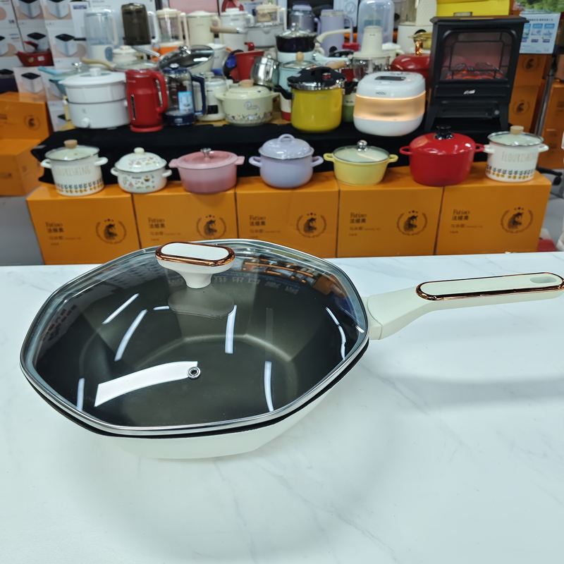 家用高级炒锅家用锅八角锅