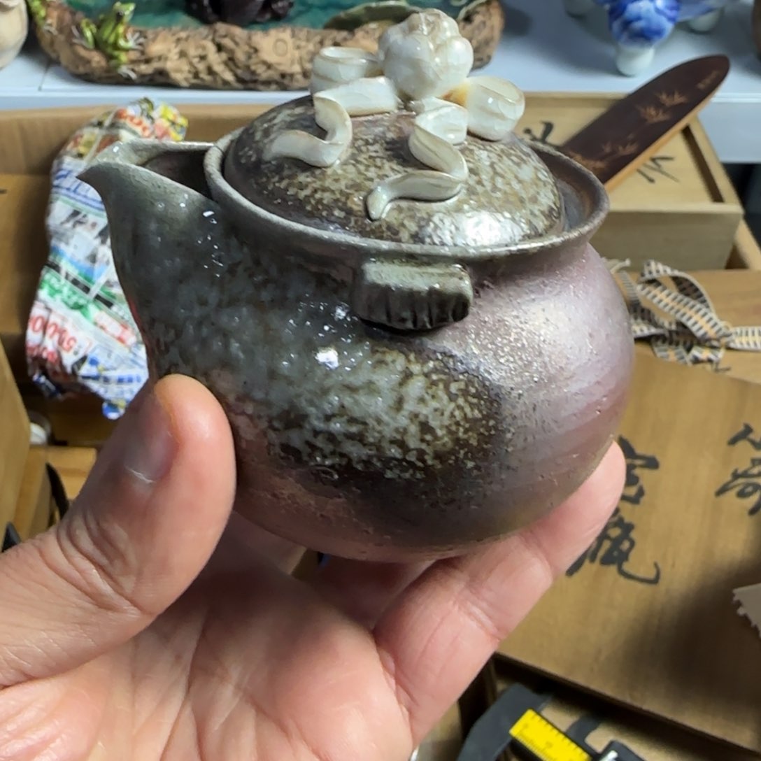 紫砂茶杯我家粉丝真好看啊