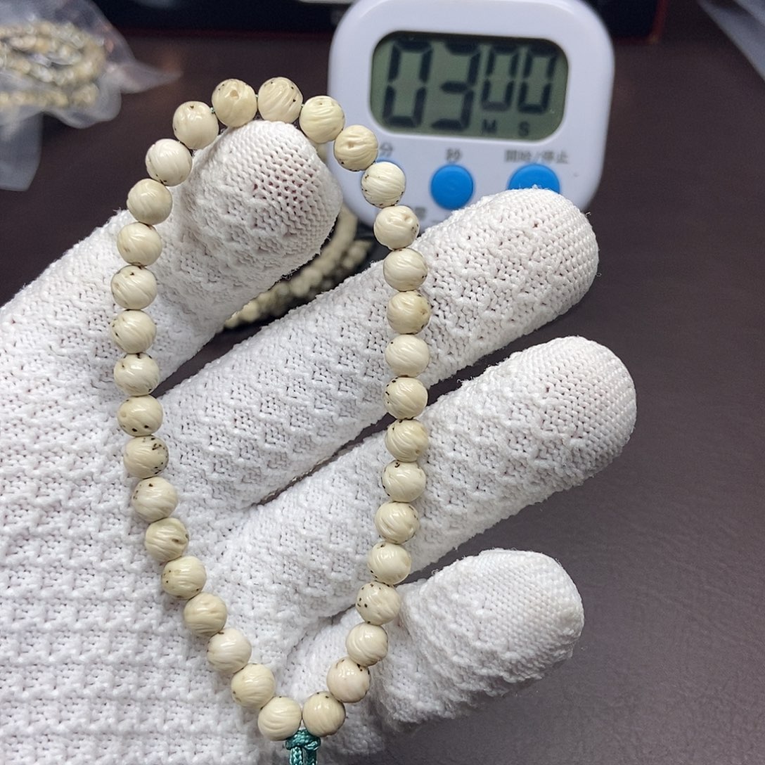 @***糕星月菩提吊坠7改拉丝星月菩提单圈