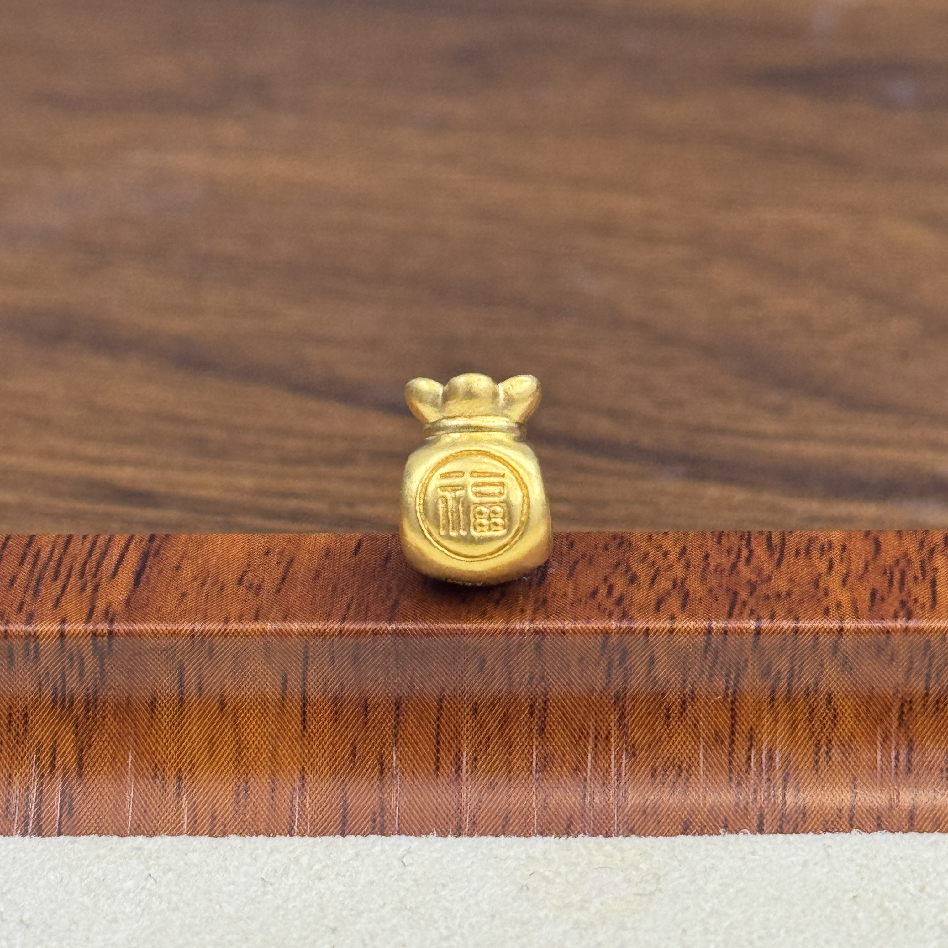 吴芳芳黄金足金999黄金蝴蝶结福袋中编绳款DP0009-0290