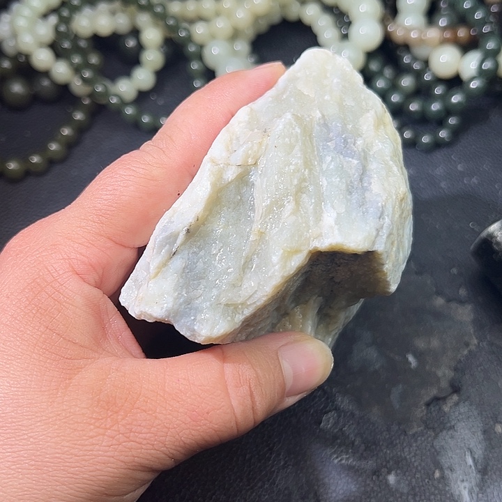 和田玉（糖玉）未镶嵌车挂