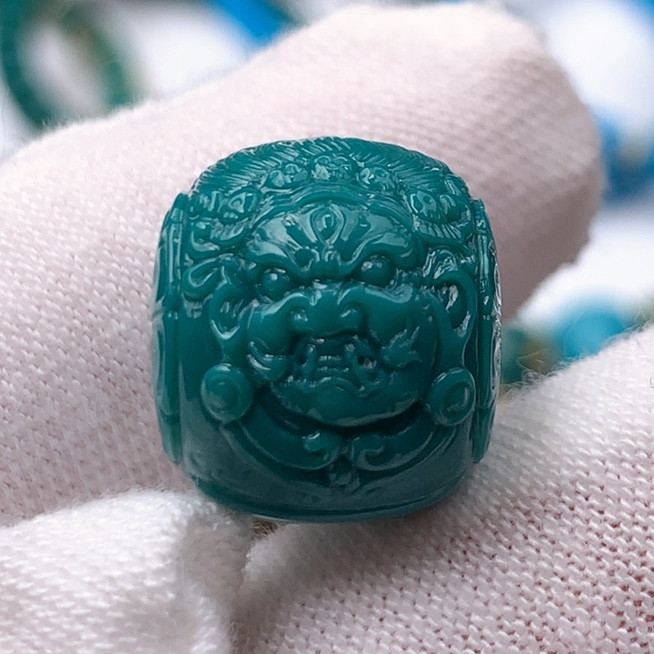 绿松石车挂未镶嵌