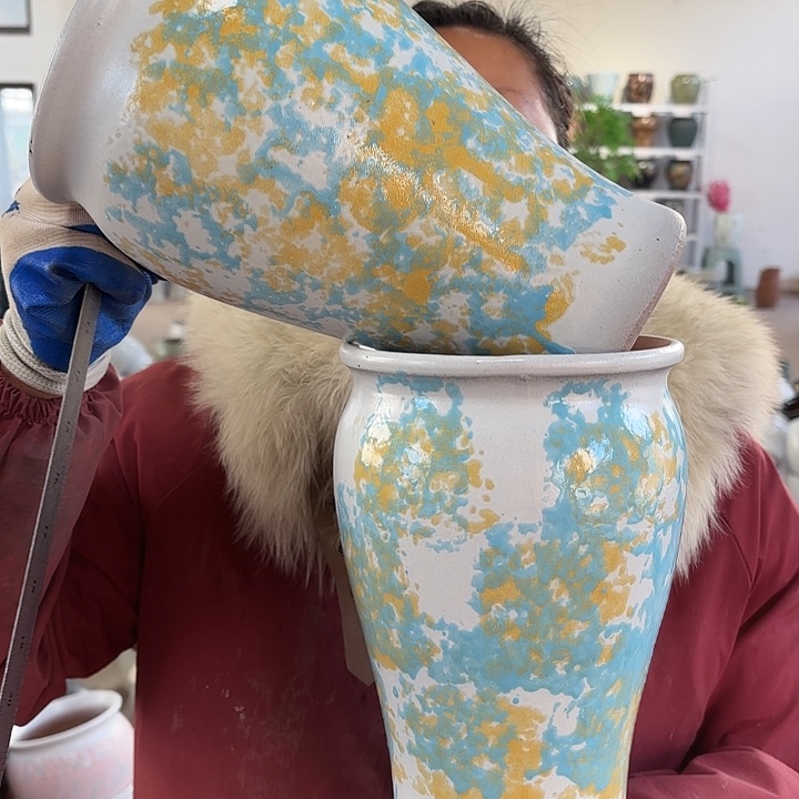 正品高25口15花盆