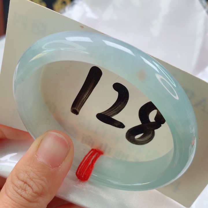 未镶嵌手镯（贵妃镯）翡翠冰冰糖雪梨