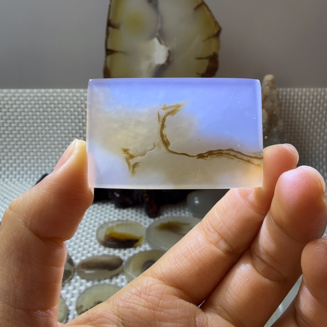 玛瑙/玉髓未镶嵌吊坠(不含链)19