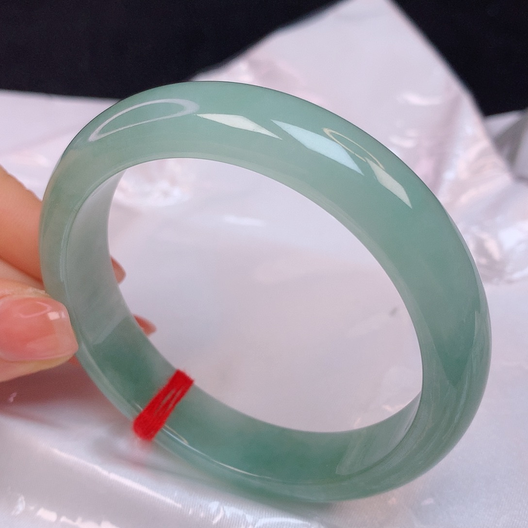 【闪购商品】翡翠未镶嵌手镯幸****57翡翠手镯