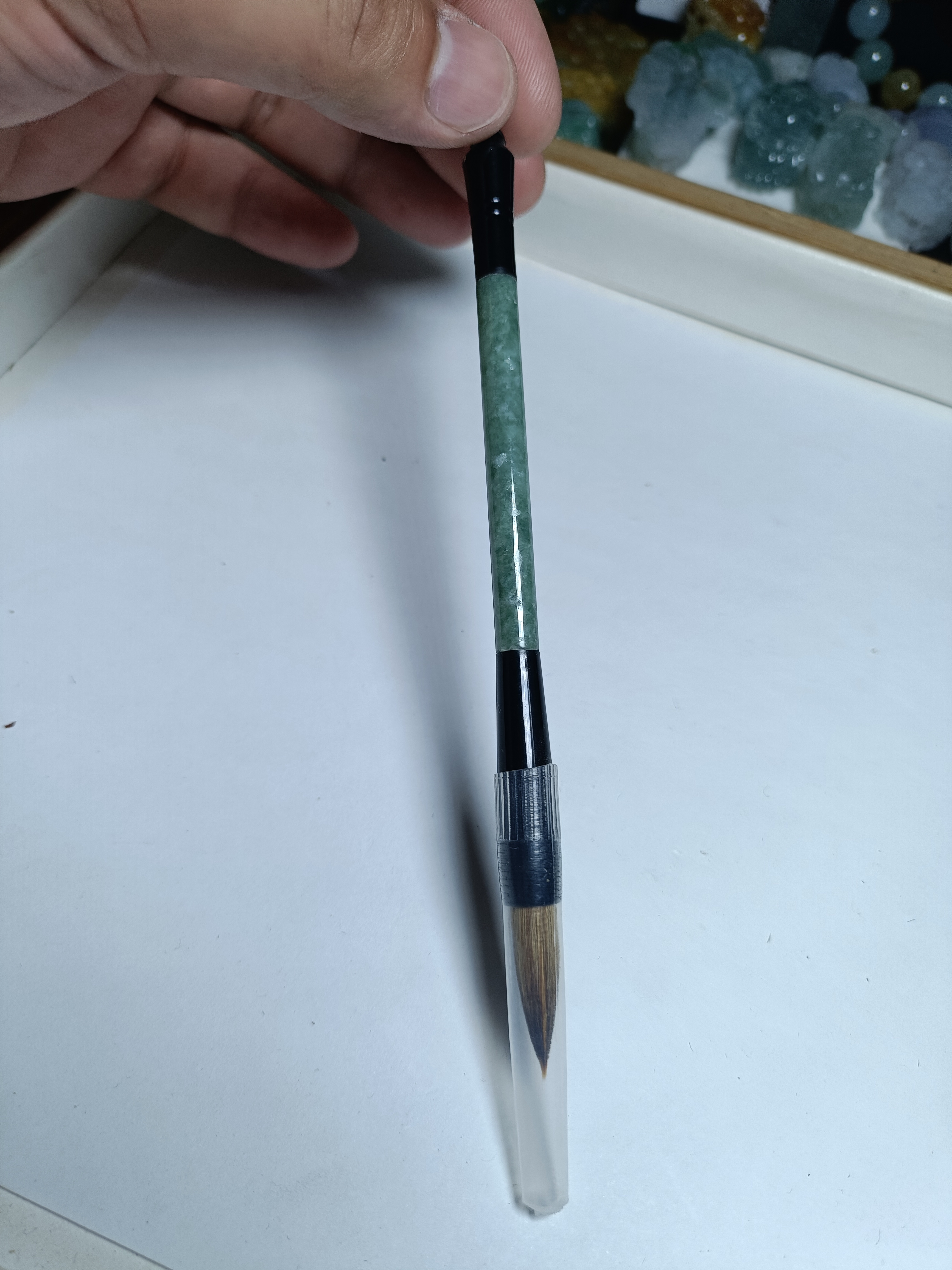 毛笔手把件文雅大方精美气质配正品