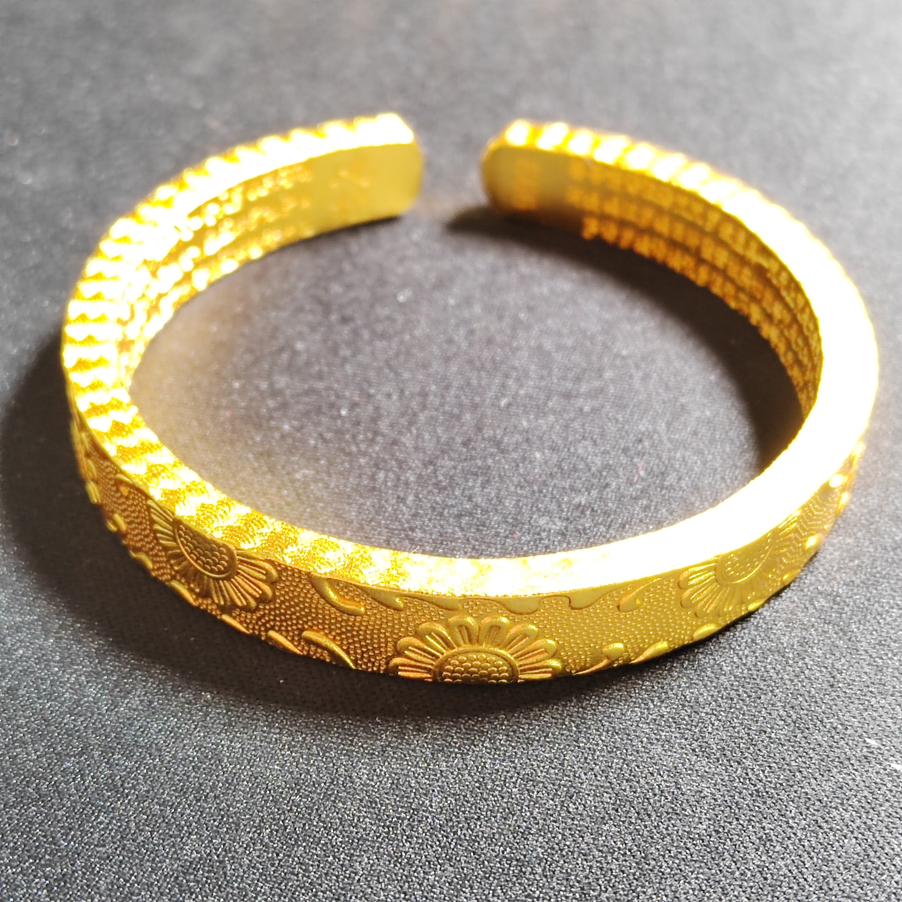 非金属珐琅手镯 时尚轻奢太阳花手镯sxx008