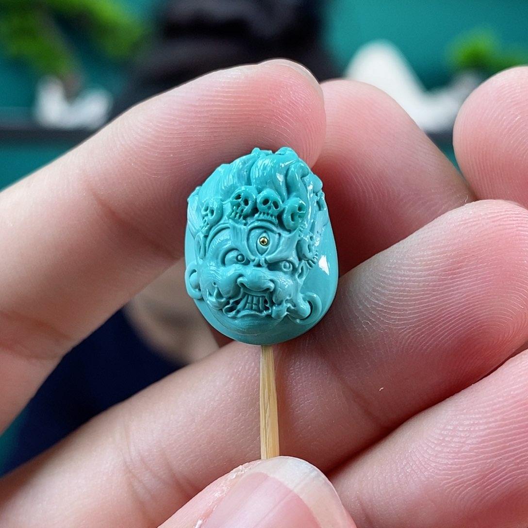 绿松石珠宝奇石未镶嵌