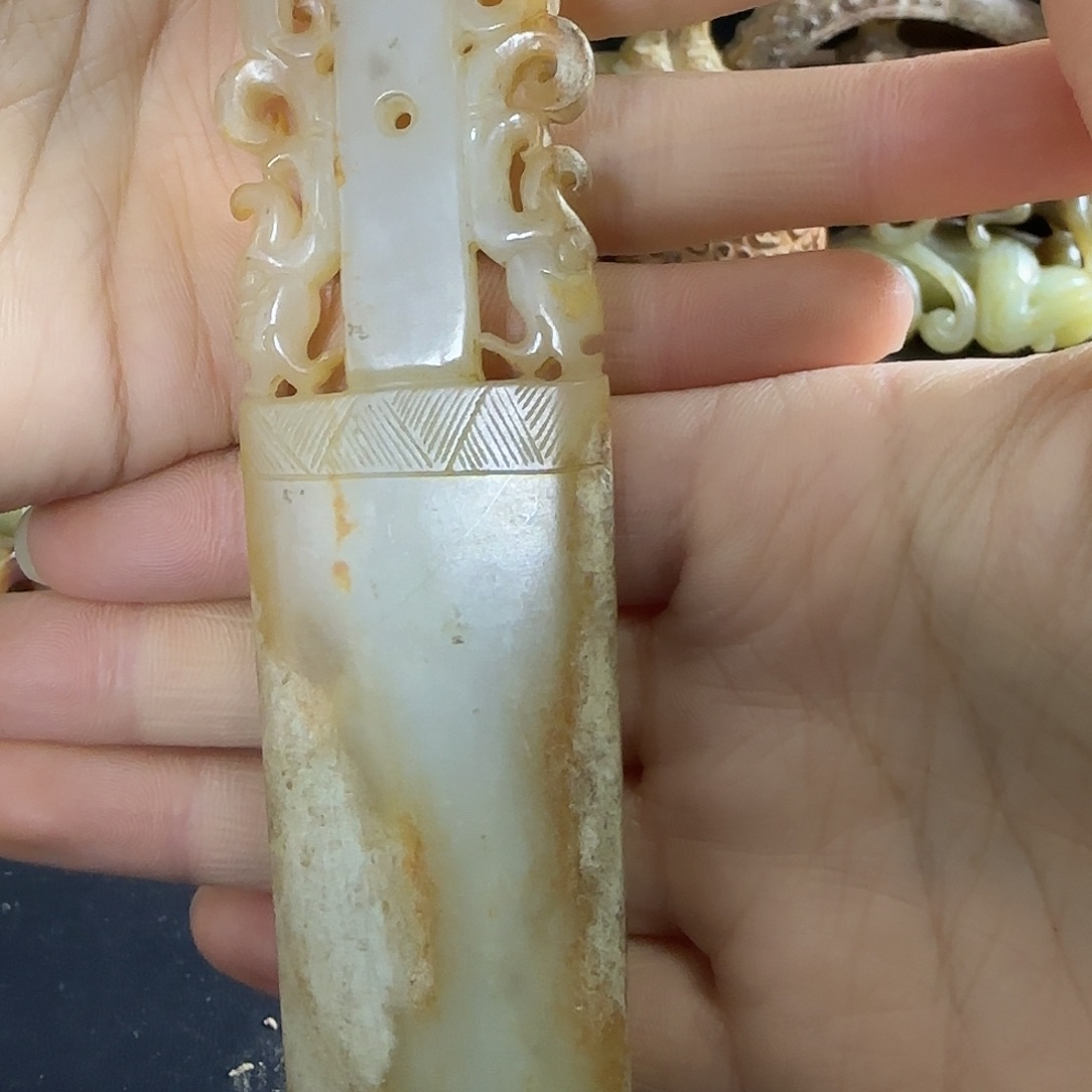 和田玉挂件未镶嵌