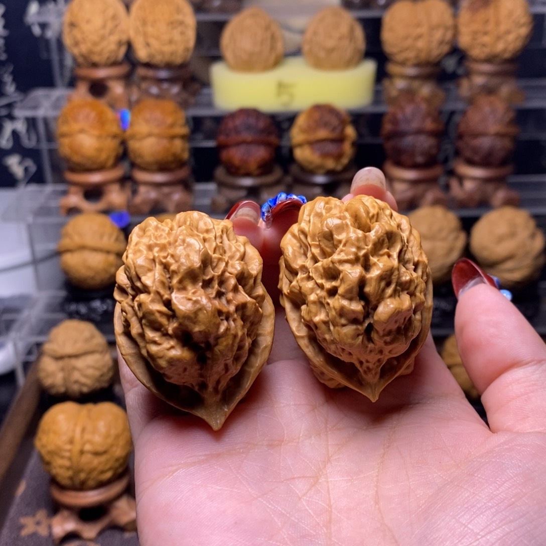 把件文玩核桃Z14上古蛤蟆头44尺