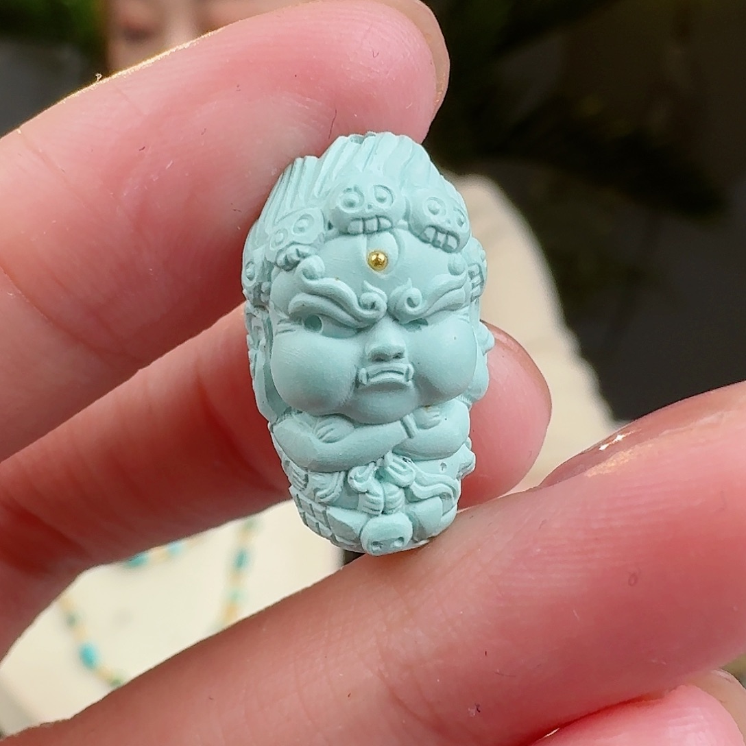 绿松石珠宝奇石未镶嵌