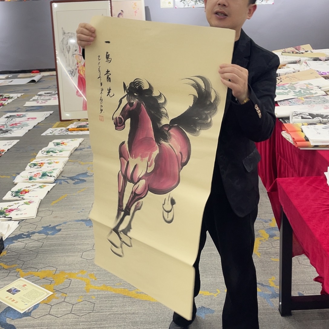 带灯款名人名作手工制作
