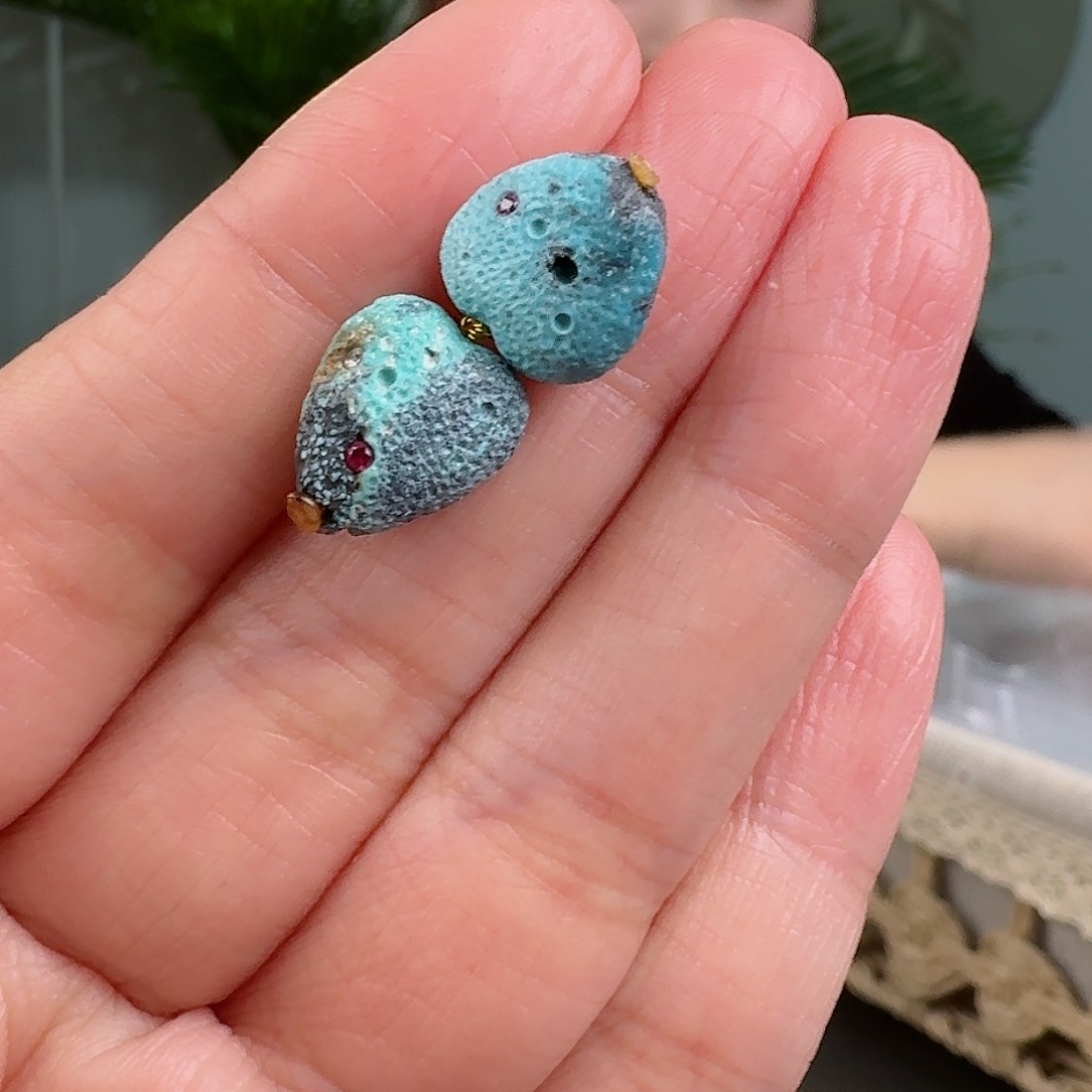 绿松石珠宝奇石未镶嵌