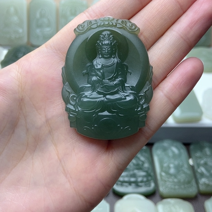 和田玉未镶嵌颈饰&****&