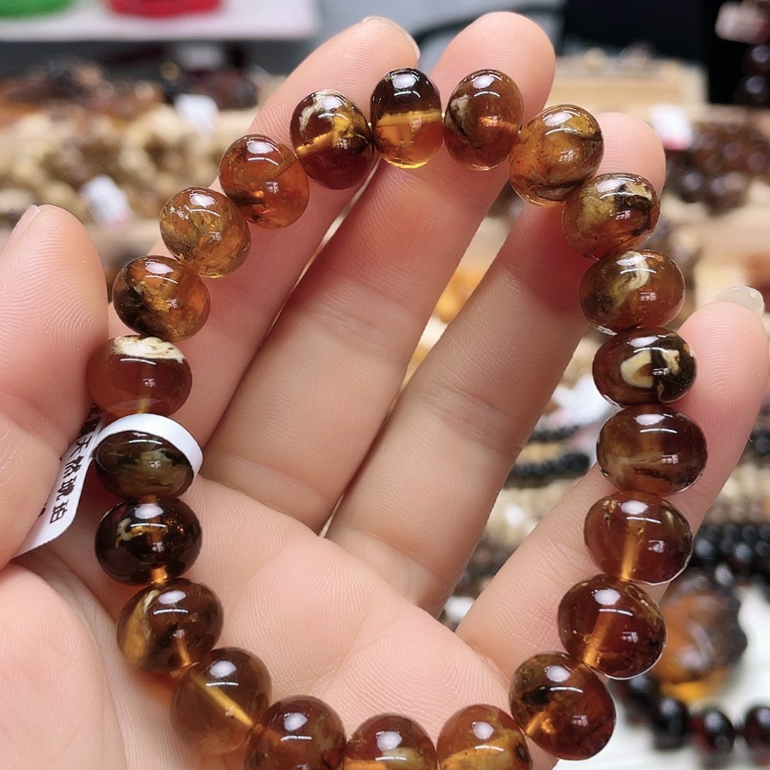 琥珀裸石未镶嵌十一11186