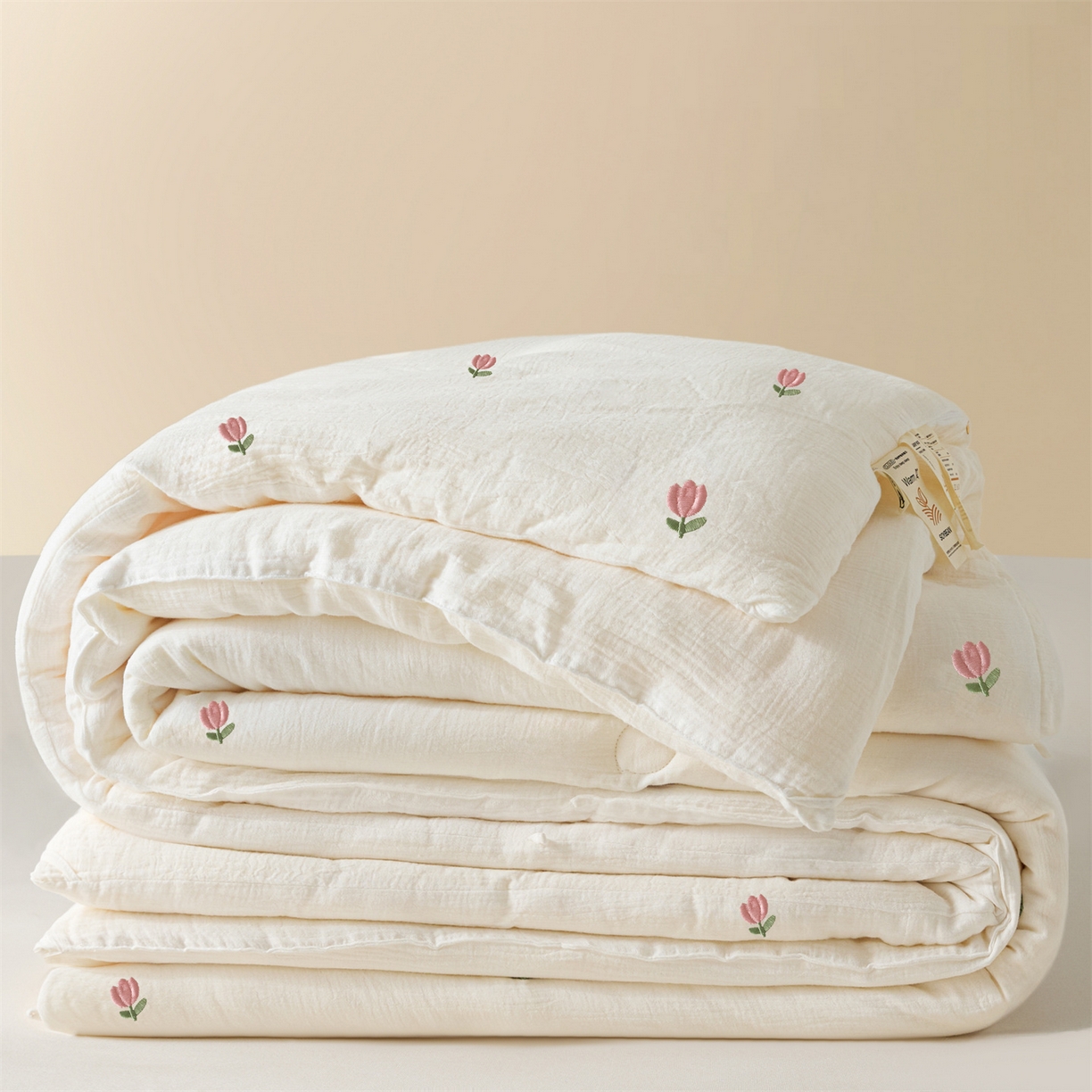 2025新款专版绣花全棉刺绣21%大豆被芯被子盖被春秋被加厚冬被