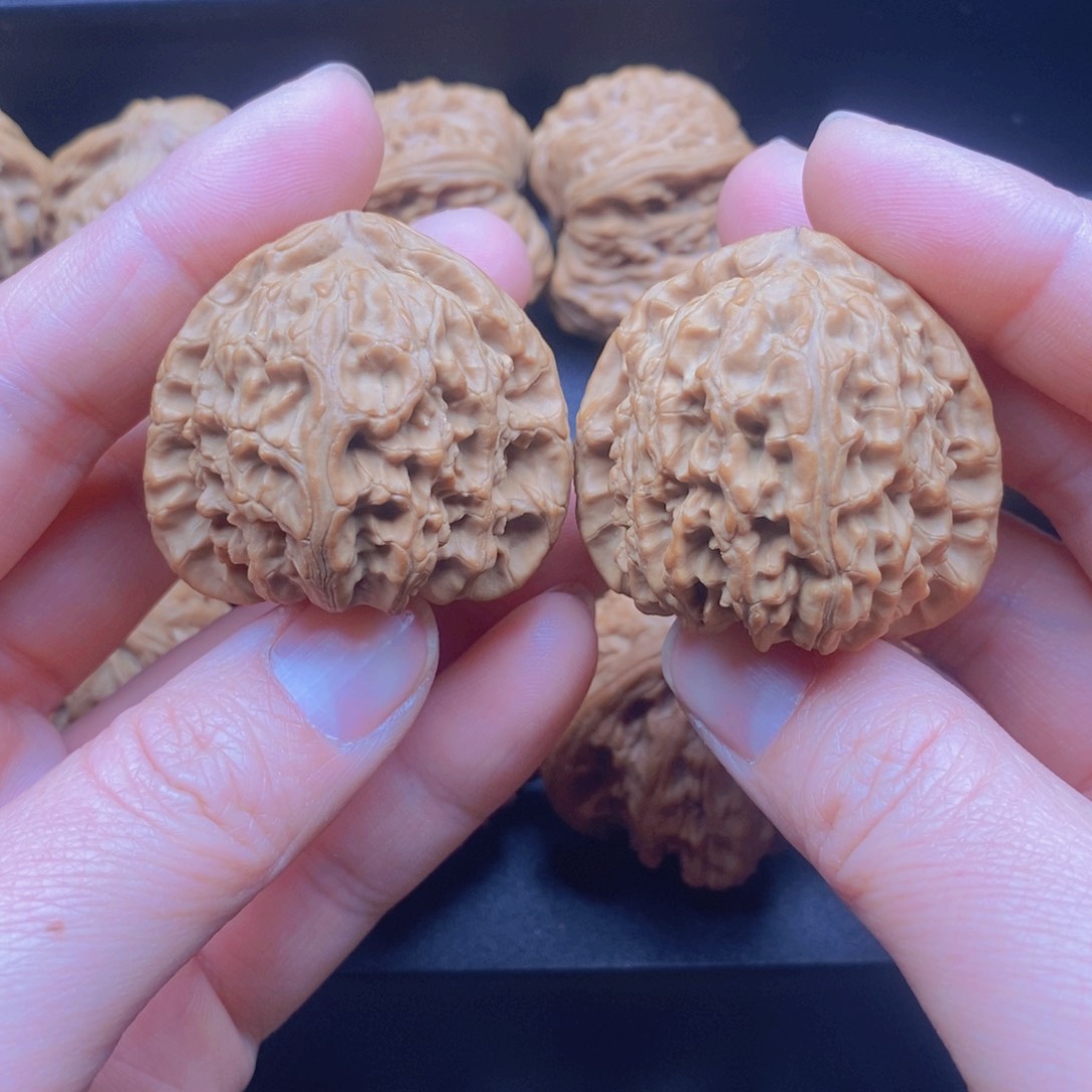 把件文玩核桃白狮子39