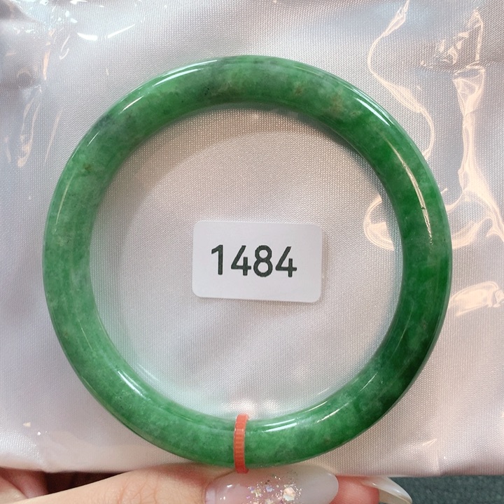 翡翠手镯未镶嵌天然翡翠手镯59