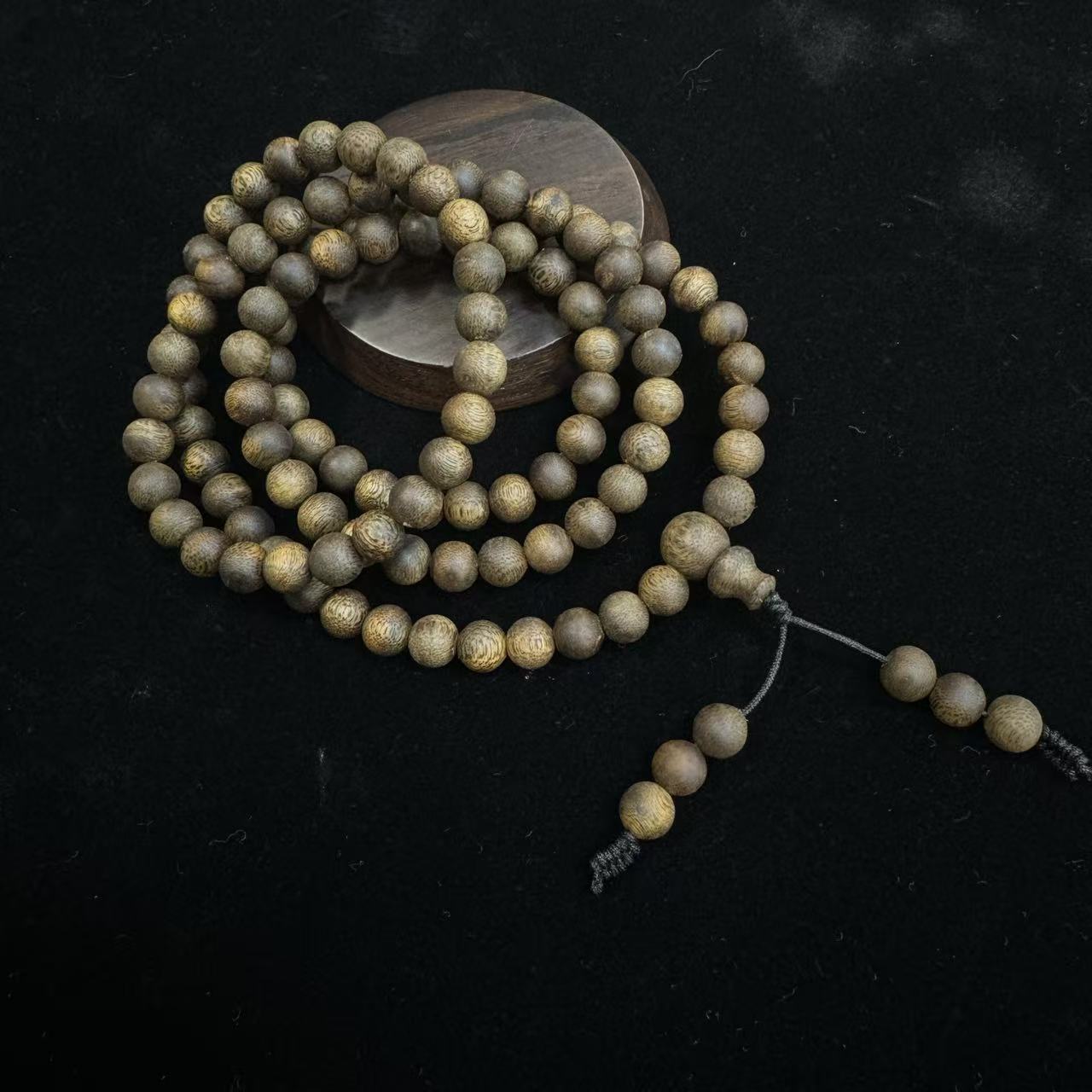 沉香卡7九九沉越南紫棋楠108颗佛珠一条（多样性发其一）70624