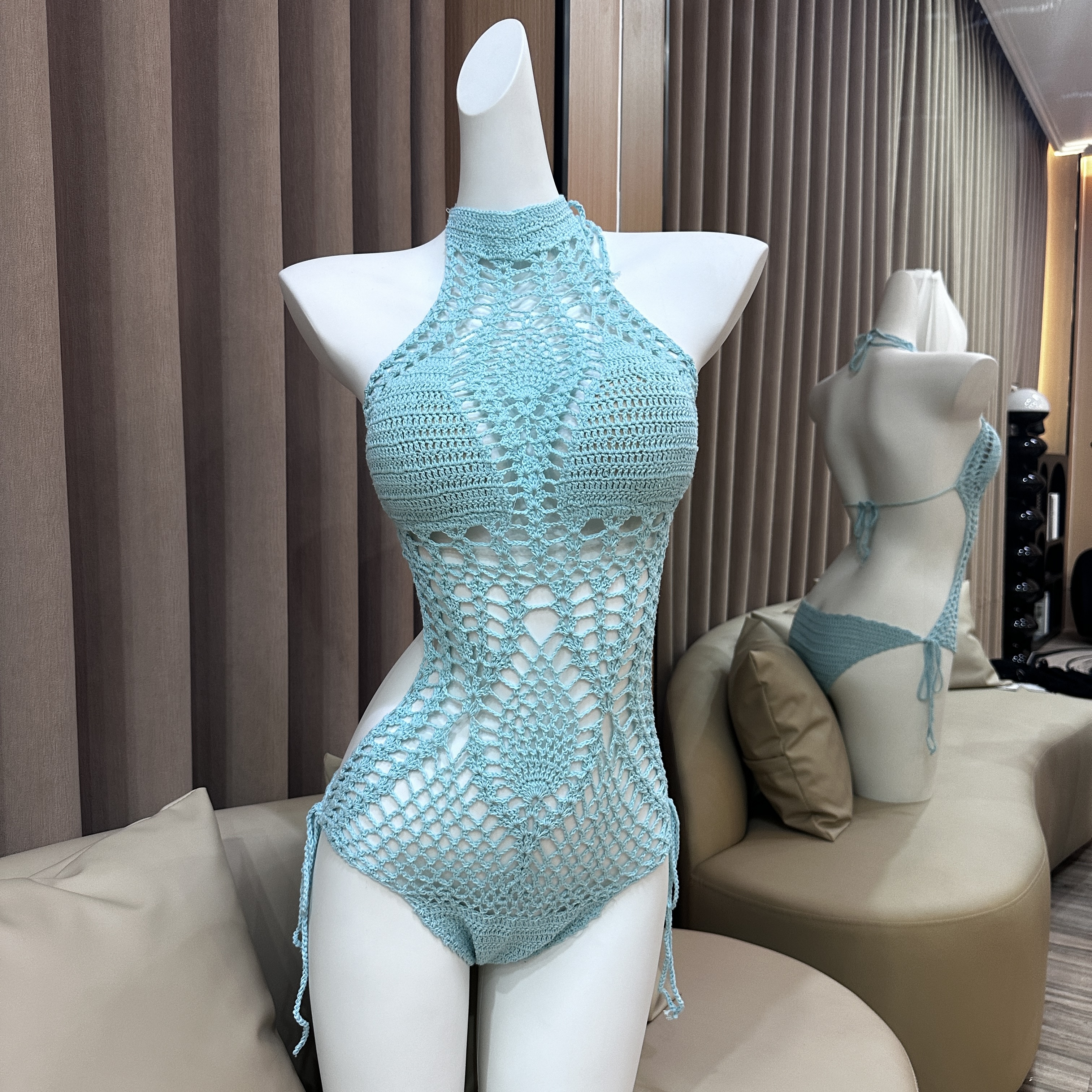 春季小众辣妹性感镂空夏季蕾丝内衣-W19-Q11