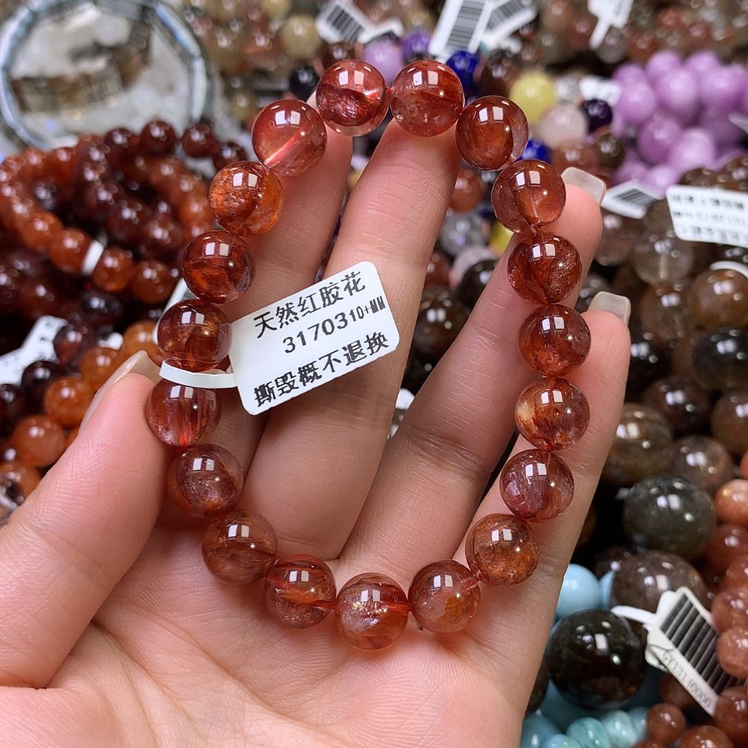 水晶手链未镶嵌，